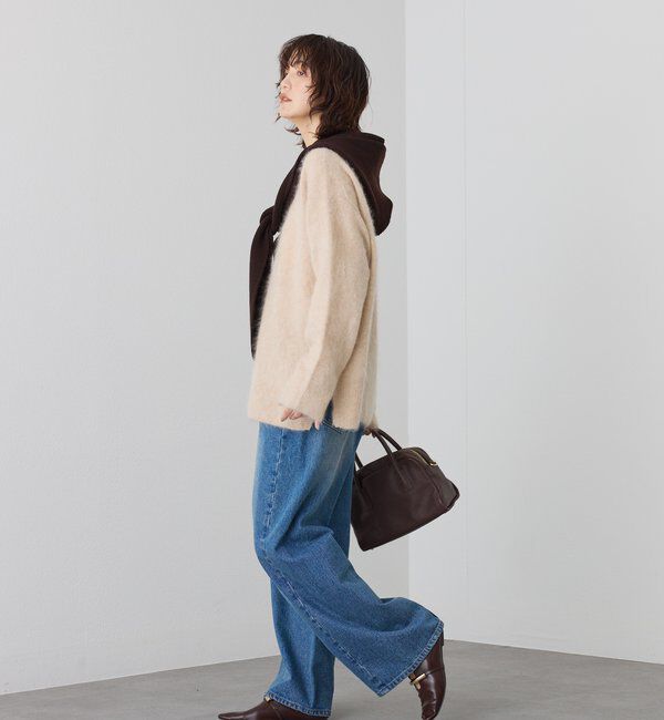  「ニットフード」|マフラー|