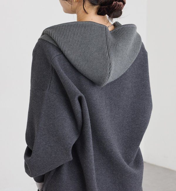  「ニットフード」|マフラー|