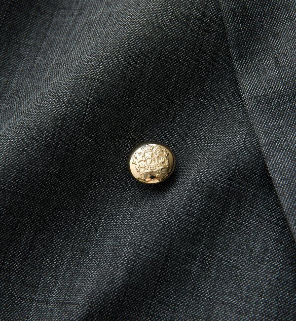  「【美シルエット】シャークスキンピークドラペルジャケット」|テーラードジャケット|