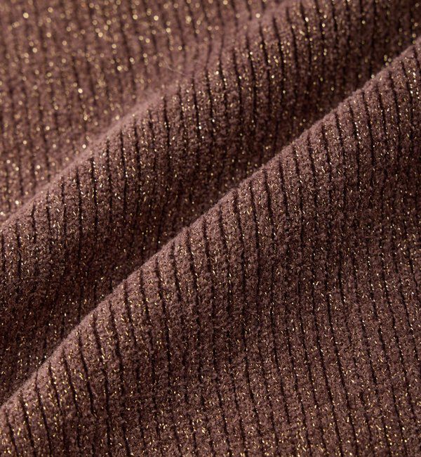  「【セットアップ対象】ラメモールニットタイトスカート」|スカート|