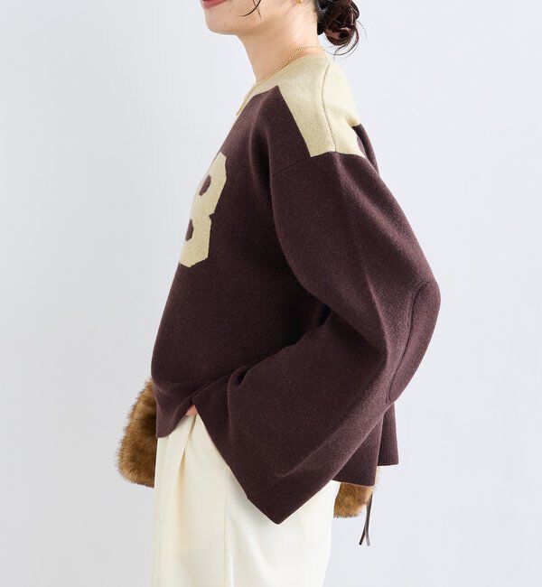  「【a Nice （ア ・ニース）】ナンバリングニット」|ニット・セーター|