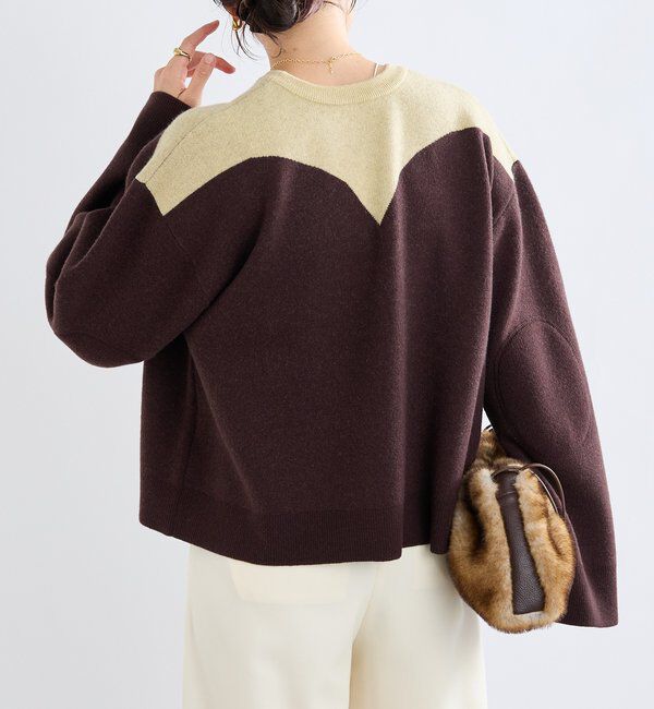  「【a Nice （ア ・ニース）】ナンバリングニット」|ニット・セーター|