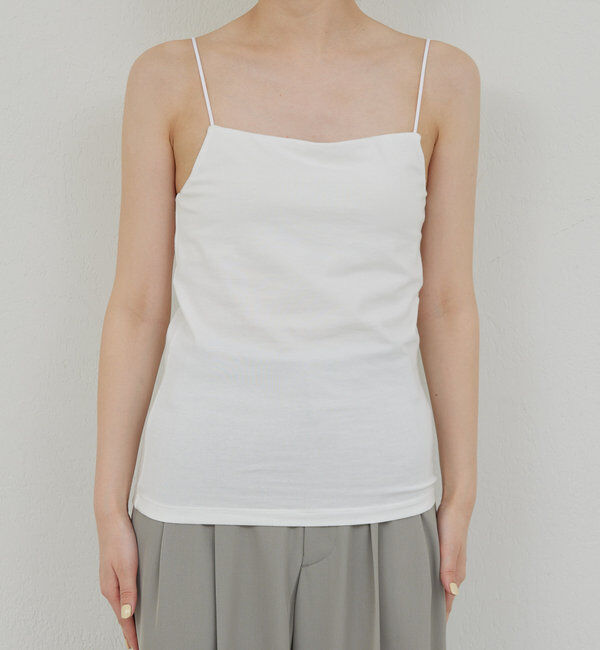 「【La nature linge】ベア天竺キャミソール」|インナー|