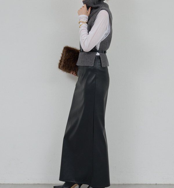  「レイヤードニットベスト」|ニット・セーター|