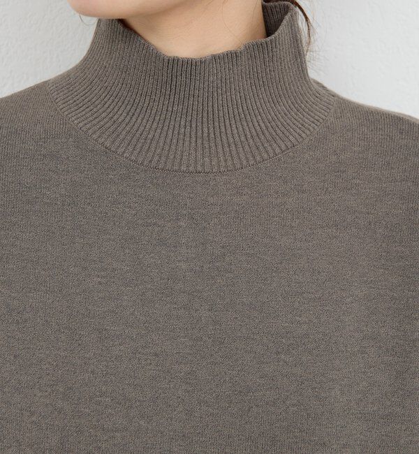  「【手洗い可】【全骨格対応】オーバータートルニット」|ニット・セーター|