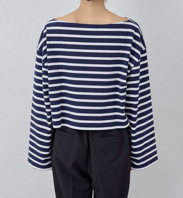  「【大人カジュアルの必需品】ボーダーバスクシャツ」|Tシャツ・カットソー|