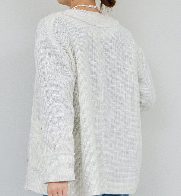  「【WEB限定/手洗い可】ツイードジャケット」|その他|