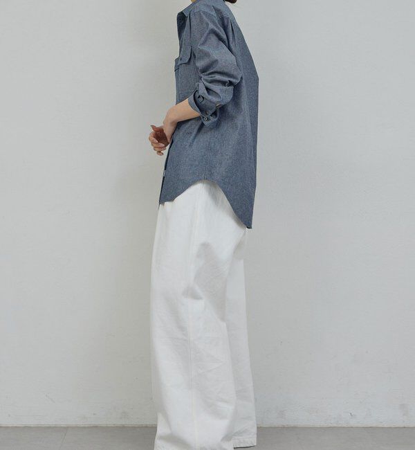  「【PEAS】タイ付きシャツ」|シャツ・ブラウス|