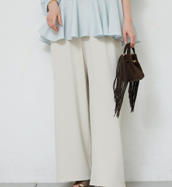  「【即戦力パンツ】【3サイズ展開】ワイドイージーパンツ」|チノ|