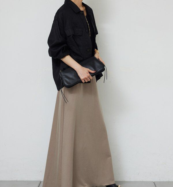  「リネンミリタリーシャツブルゾン」|ベスト・ジレ|