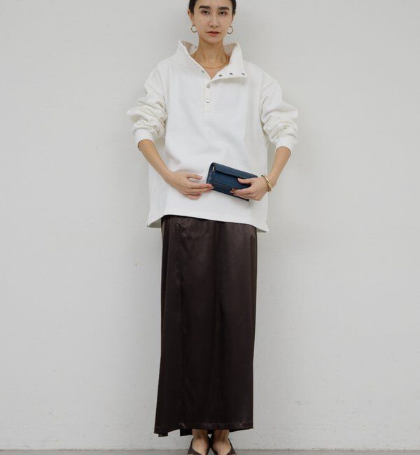  「ハーフスナップスウェット」|Tシャツ・カットソー|