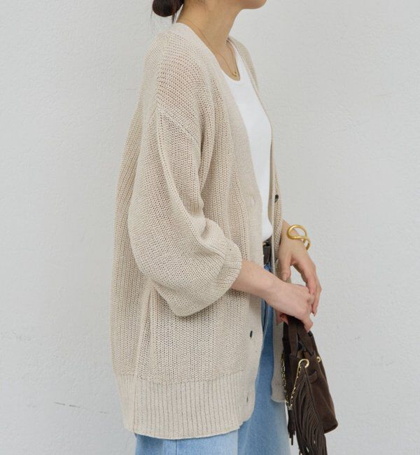 「MIXヤーンカーデ」|ニット・セーター|