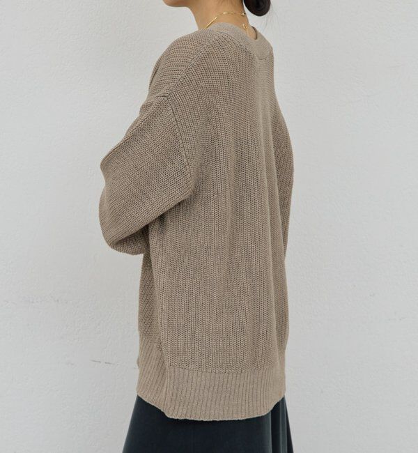  「MIXヤーンカーデ」|ニット・セーター|