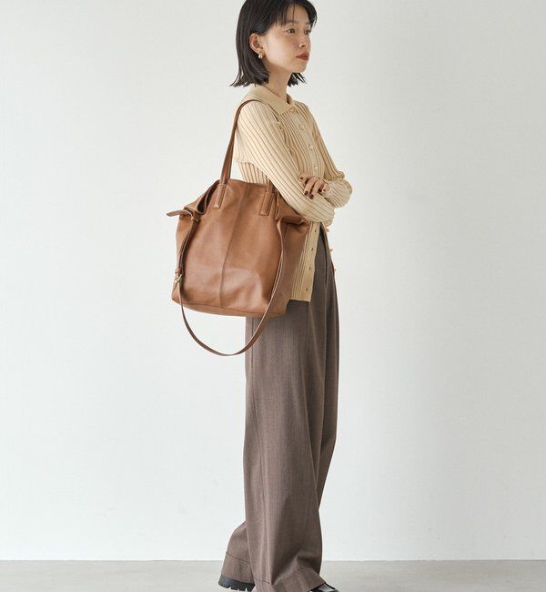  「レザー2WAYトートバッグ」|トートバッグ|