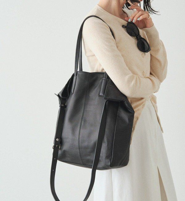  「レザー2WAYトートバッグ」|トートバッグ|