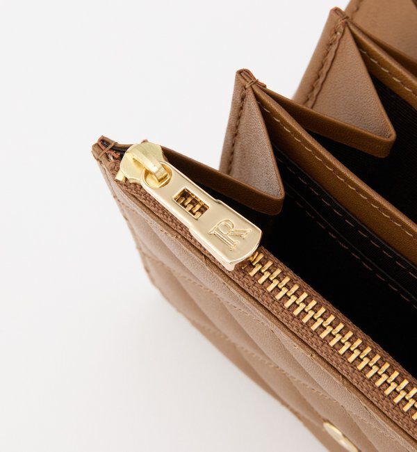  「【再値下げ】キルティングレザー二つ折りウォレット」|財布|