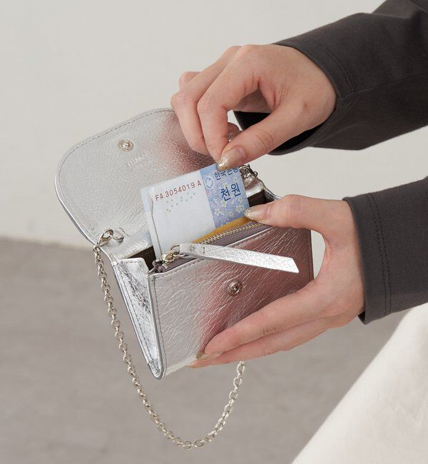  「チェーンミニウォレット」|財布|