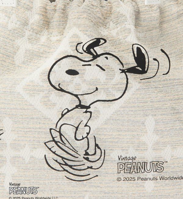  「【再値下げ】《PEANUTS&times;russetコラボ》クリアトート&times;巾着セットバッグ」|トートバッグ|