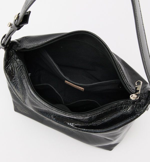  「【再値下げ】エナメルワンショルダーバッグ」|ショルダー・メッセンジャー|