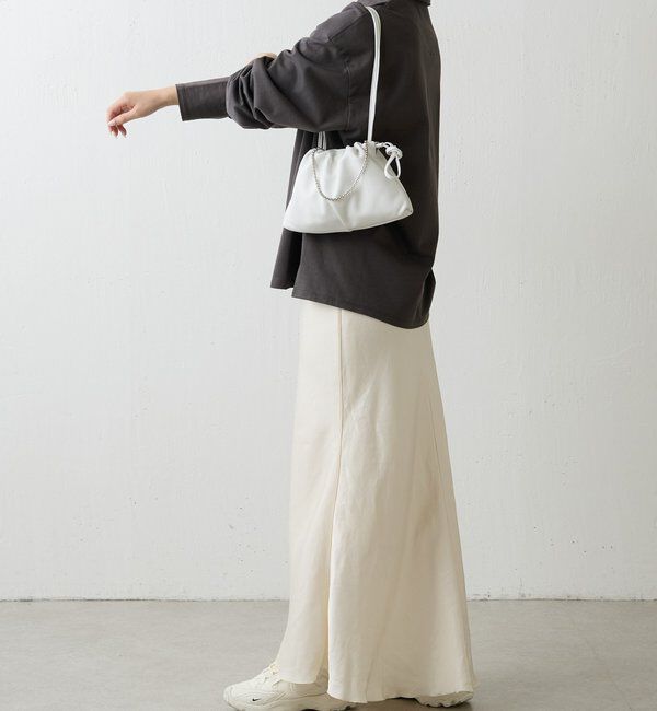  「レザー巾着4WAYミニショルダーバッグ」|ショルダー・メッセンジャー|