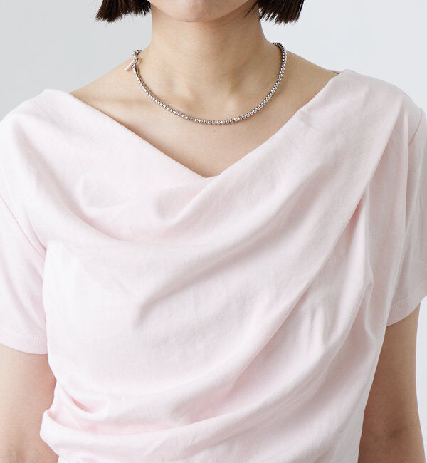  「【全骨格対応◎/6色展開】オフショルTシャツ」|Tシャツ・カットソー|