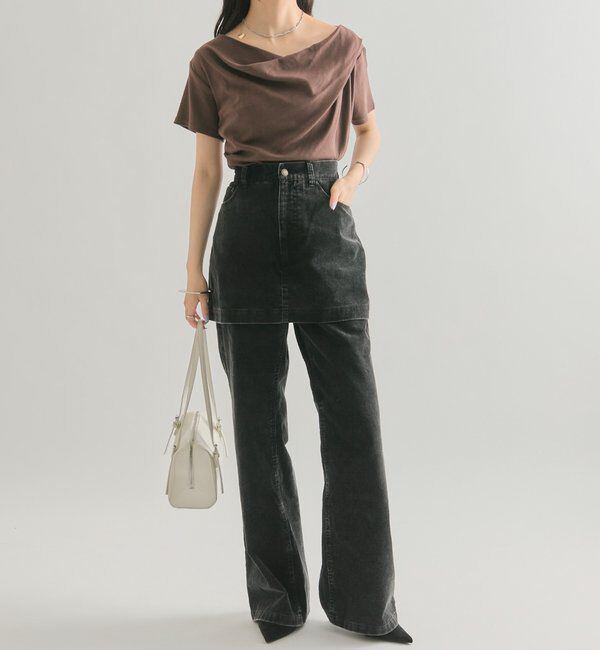  「【全骨格対応◎/6色展開】オフショルTシャツ」|Tシャツ・カットソー|