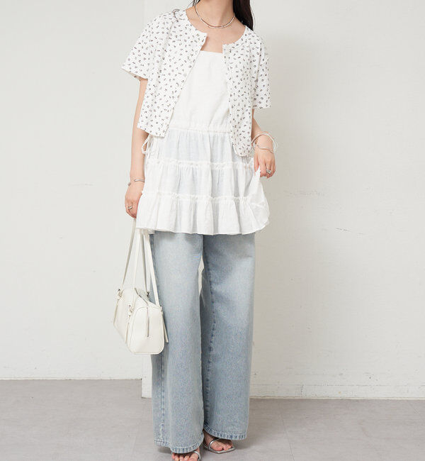  「ティアードキャミチュニック」|シャツ・ブラウス|