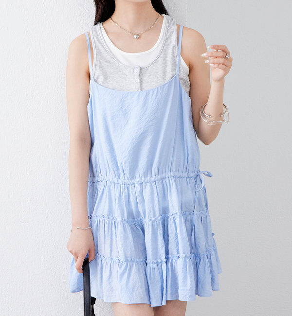  「ティアードキャミチュニック」|シャツ・ブラウス|