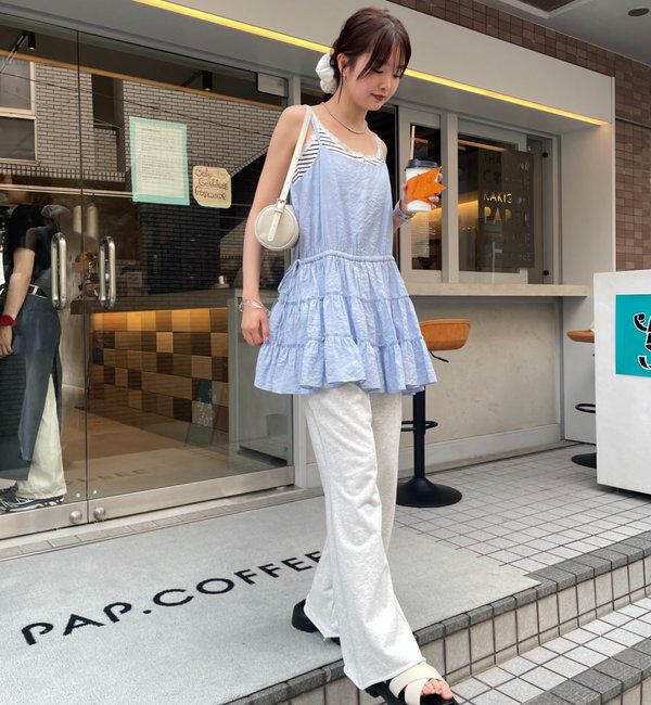  「ティアードキャミチュニック」|シャツ・ブラウス|