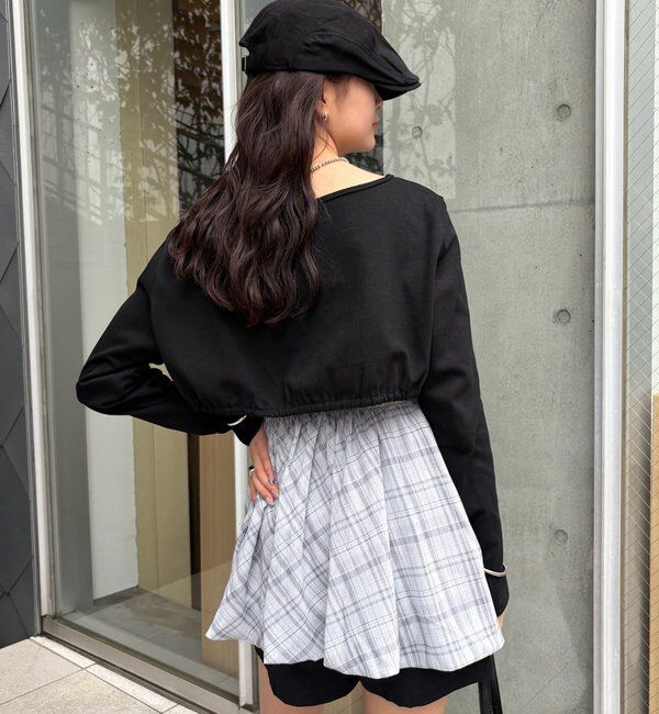  「ギャザーリボンボレロ」|カーディガン|