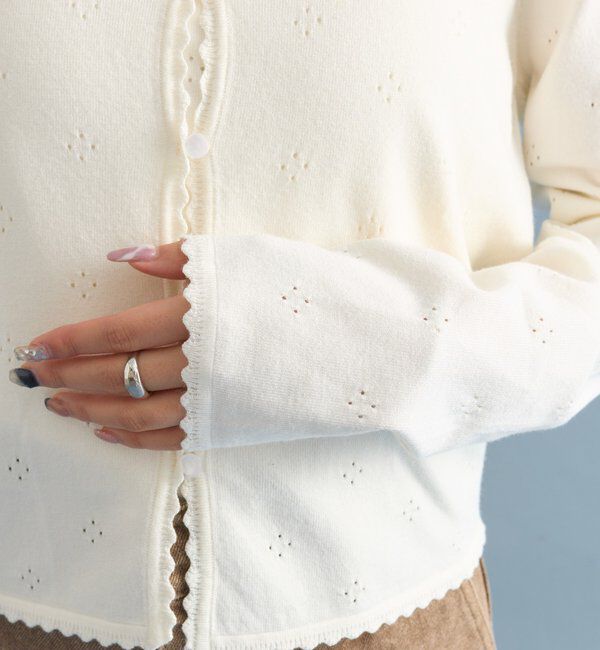  「針抜きニットカーデSET」|カーディガン|