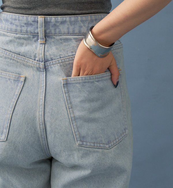  「パネル切替デニム」|デニム|