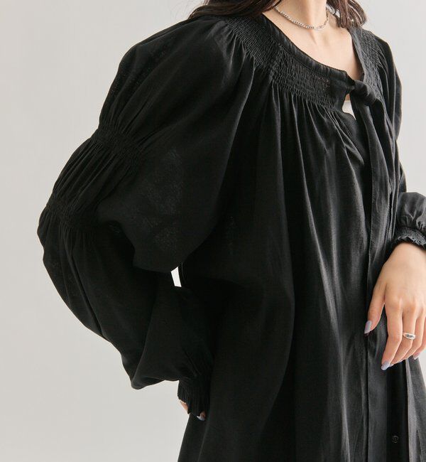  「ボウタイスキッパーブラウス」|シャツ・ブラウス|