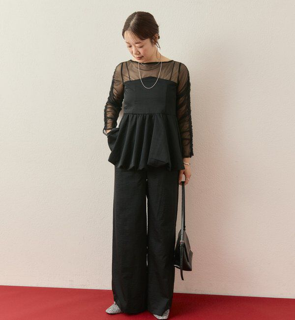  「【@aoiikegaya企画】チュール切替ペプラムSET UP」|チノ|