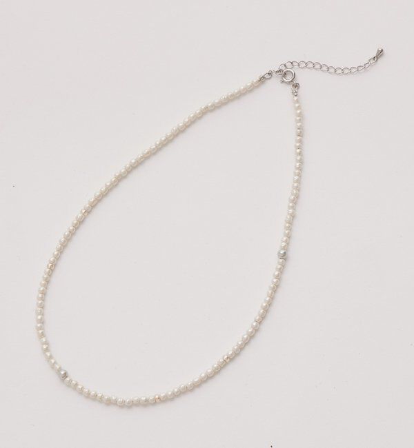  「ガラスパールネックレス」|リング|