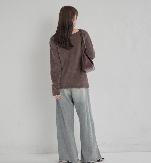  「シャギーリブカーディガン」|Tシャツ・カットソー|