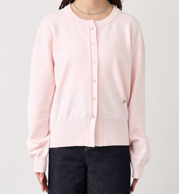  「チャーム付きデイリーカーディガン」|カーディガン|
