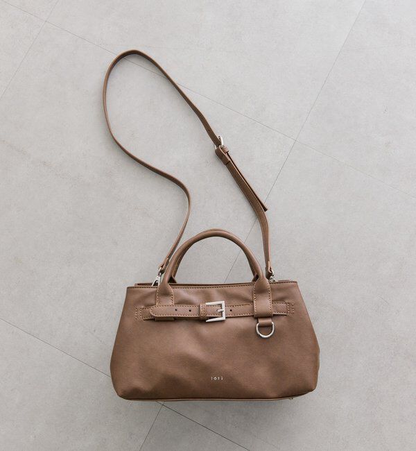  「loti ベルト付きボストンバッグ」|トートバッグ|