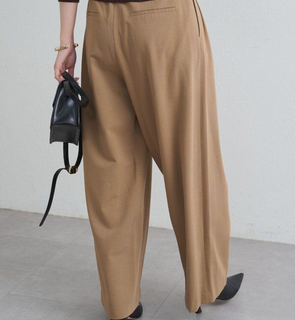  「3タックワイドパンツ」|チノ|