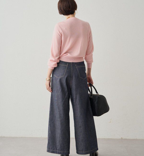  「ウールカシミヤクルーニット」|ニット・セーター|