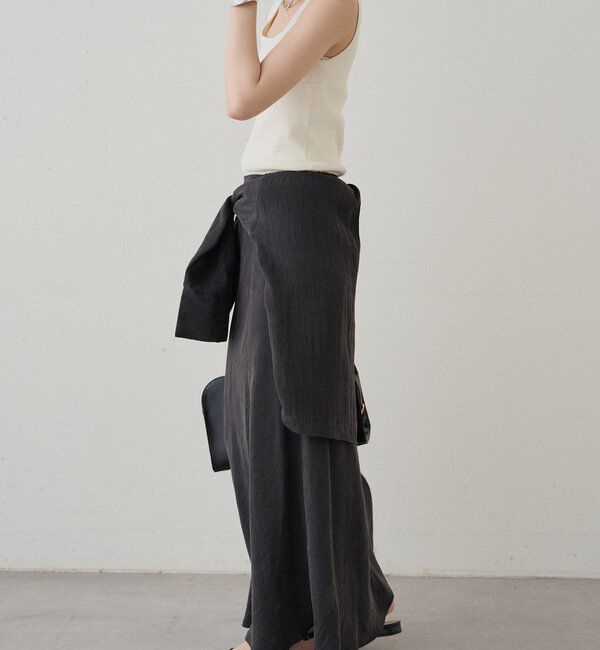  「とろみフレアスカート」|スカート|