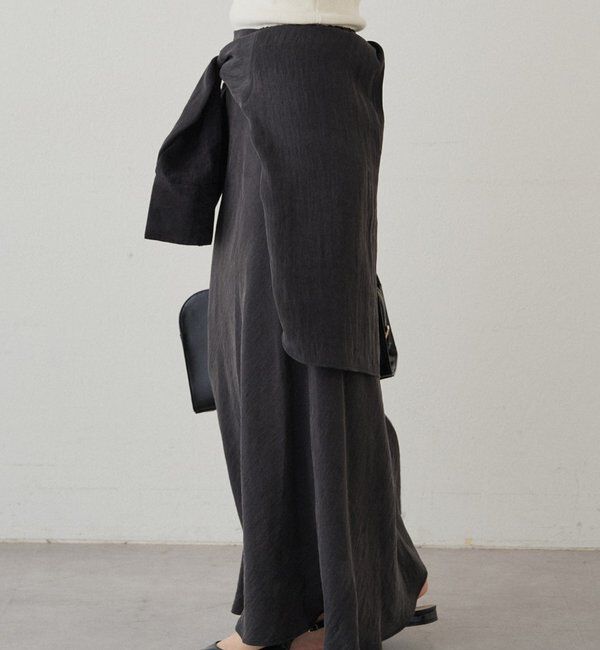  「とろみフレアスカート」|スカート|