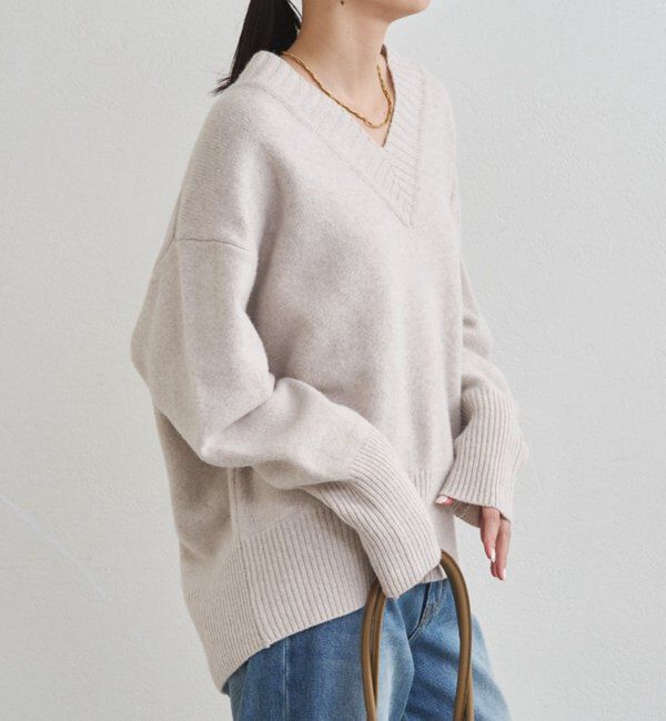  「ウール100Vニット」|ニット・セーター|