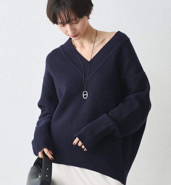  「ウール100Vニット」|ニット・セーター|