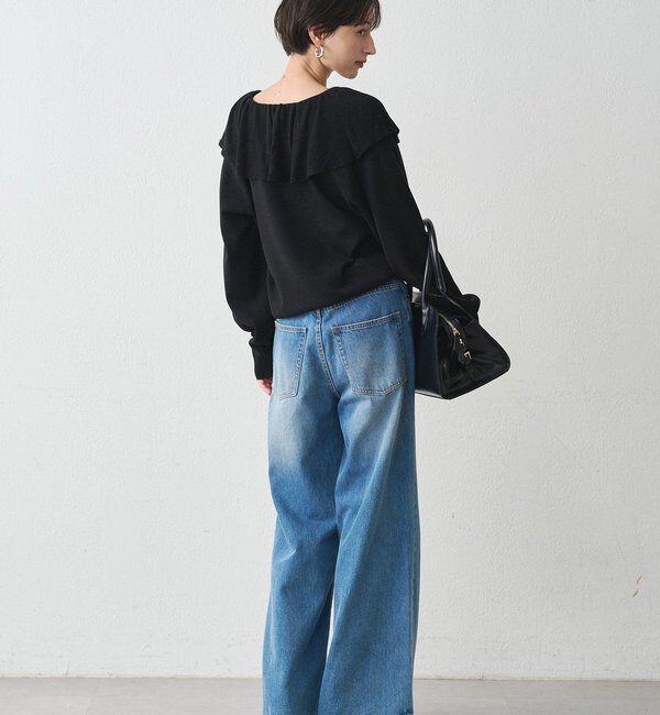  「フリルカラーニット」|ニット・セーター|