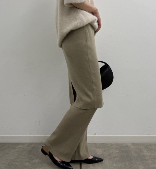  「ニットスカート+パンツセット」|チノ|
