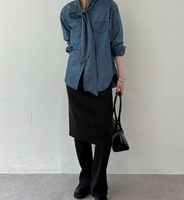  「ニットスカート+パンツセット」|チノ|