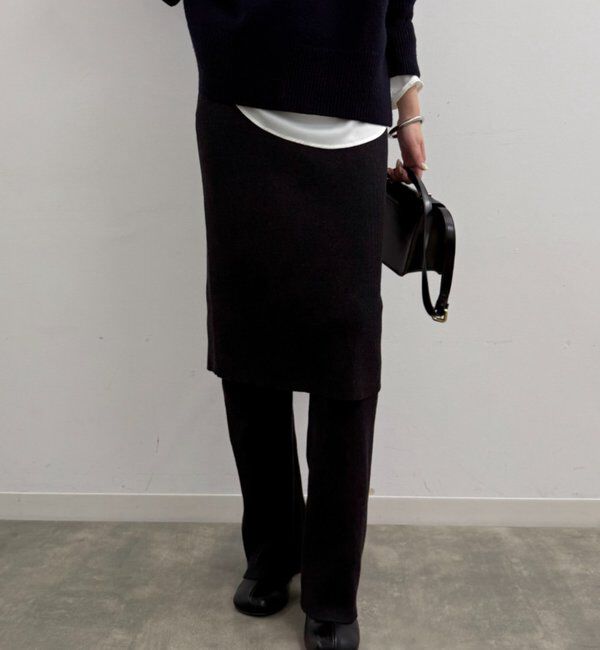  「ニットスカート+パンツセット」|チノ|