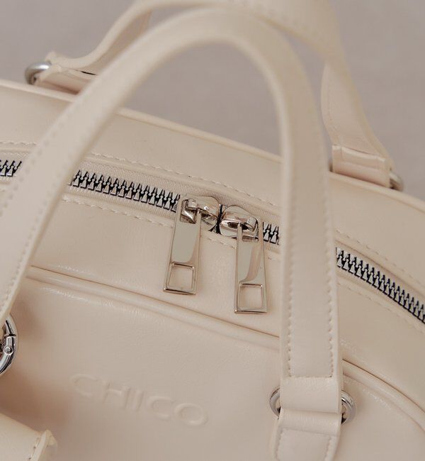  「【REVIVAL/WEB限定】チャーム付ミニボストンバッグ」|ボストンバッグ|