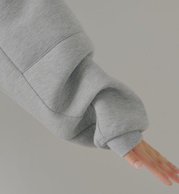  「【セットアップ対応】Wジップボリュームスリーブフードパーカー」|パーカー|